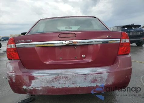 2006 Chevrolet Malibu Lt из США, поврежденный, VIN 1G1ZT51F26F169823